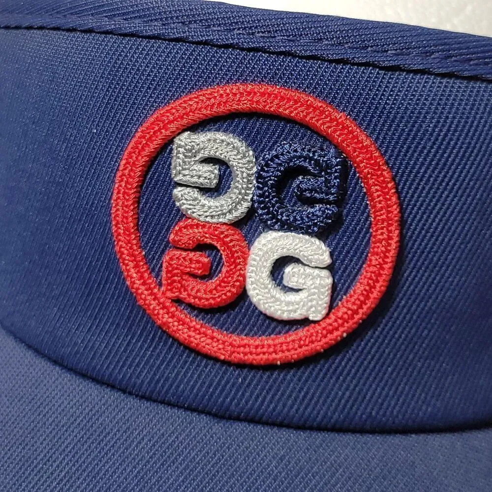 G/FORE Golf Sun Visor Women Hat Gradient Circle G Stretch Twill Blue Outdoor NEW